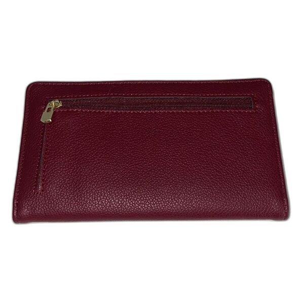 Lark & Ives - Continental - Vegan Leather - Snap Wallet - NEW! - Picture 5 of 5